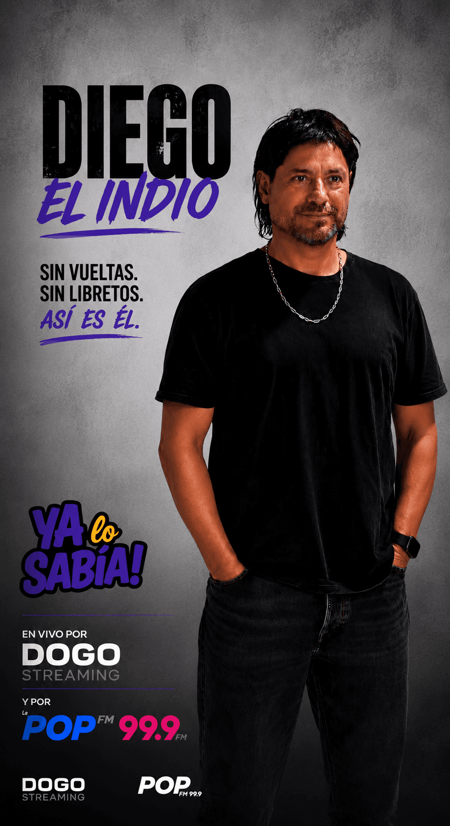 Diego «El Indio», integrante del equipo de DOGO Streaming